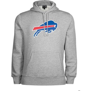 Sudadera con capucha gris Pullover Hoodie de Buffalo Bills NFL de New Era