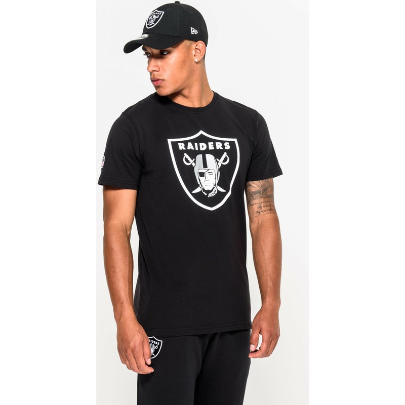 New Era Oakland Raiders NFL Black T-Shirt