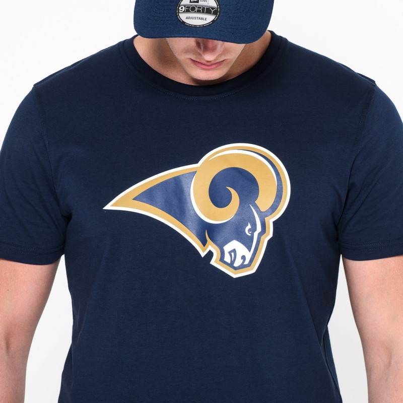 New Era Los Angeles Rams NFL Blue T-Shirt: Caphunters.com