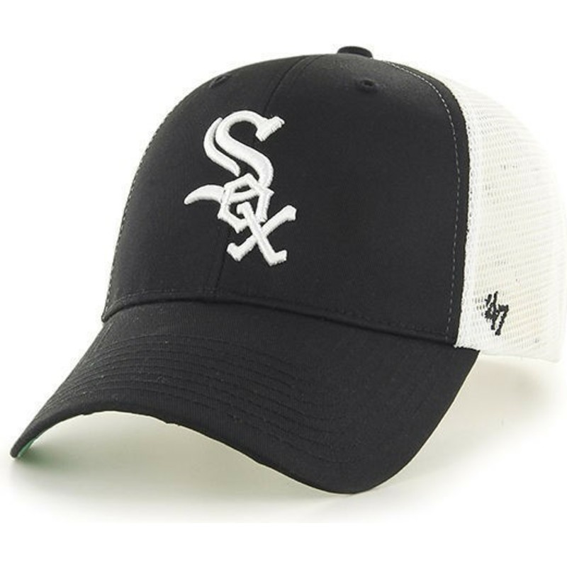 47-brand-chicago-white-sox-mlb-black-trucker-hat
