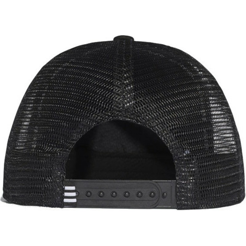 Adidas Trefoil Black Trucker Hat: Caphunters.com