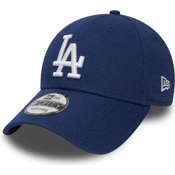 Gorra curva azul ajustable 9FORTY Essential de Los Angeles Dodgers MLB de New Era