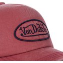 gorra-curva-roja-ajustable-bob04-de-von-dutch