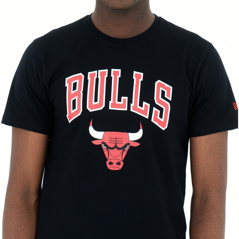 New Era Chicago Bulls NBA Black T-Shirt: Caphunters.com