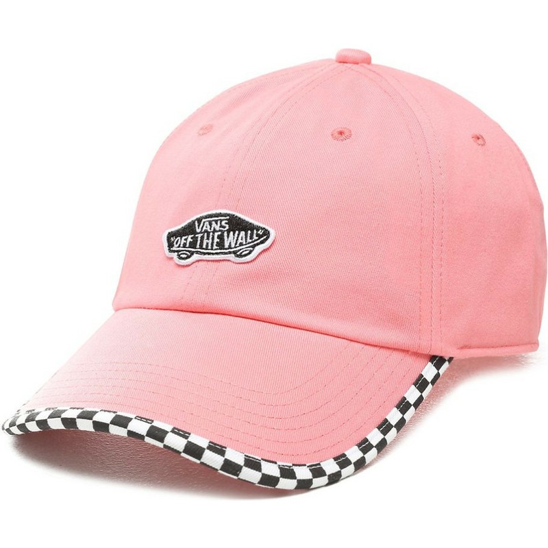 pink vans cap