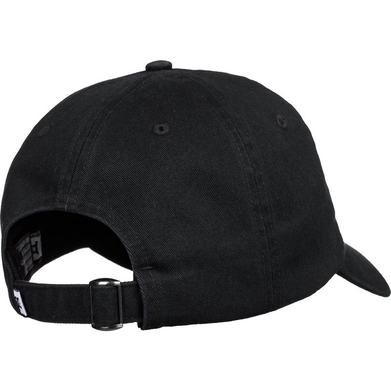 Gorra curva negra ajustable Chalker de DC Shoes: Caphunters.com