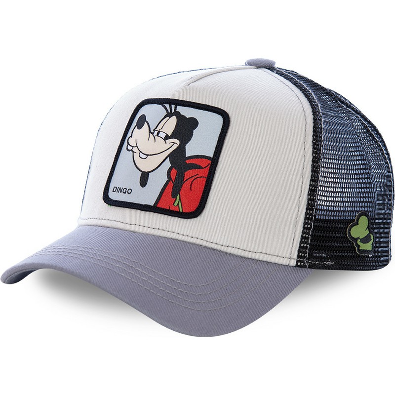 Capslab Goofy GOO1 Disney Grey and Blue Trucker Hat