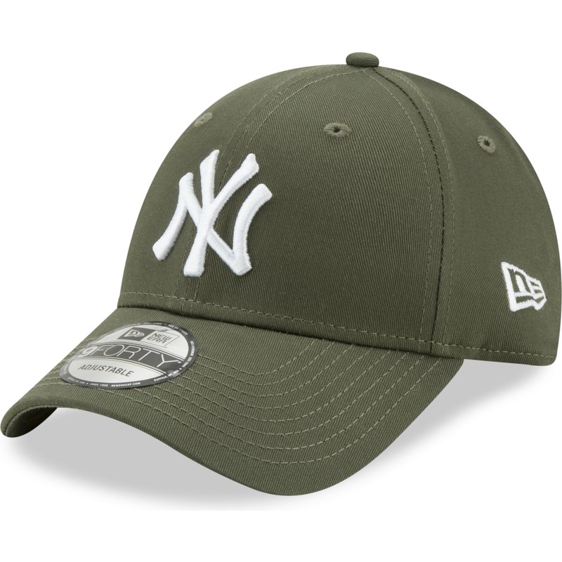 New era 9 Forty señora Cap-New York Yankees oliva ejército verde