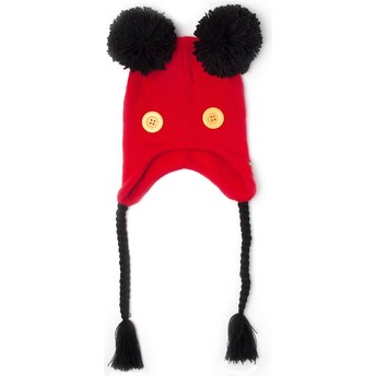Gorro rojo y negro sherpa Mickey Mouse Disney de Difuzed