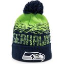 new-era-sport-cuff-seattle-seahawks-nfl-navy-blue-and-green-with-pompom-beanie