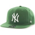 gorra-plana-verde-snapback-de-new-york-yankees-mlb-sure-shot-de-47-brand