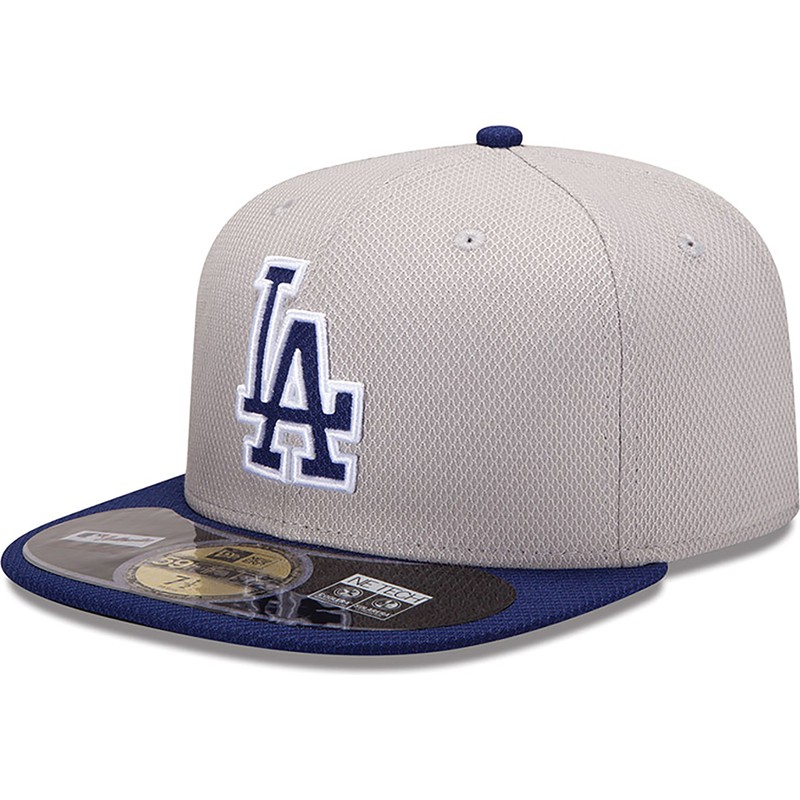 New Era Flat Brim 59FIFTY Diamond Era Los Angeles Dodgers MLB Blue ...